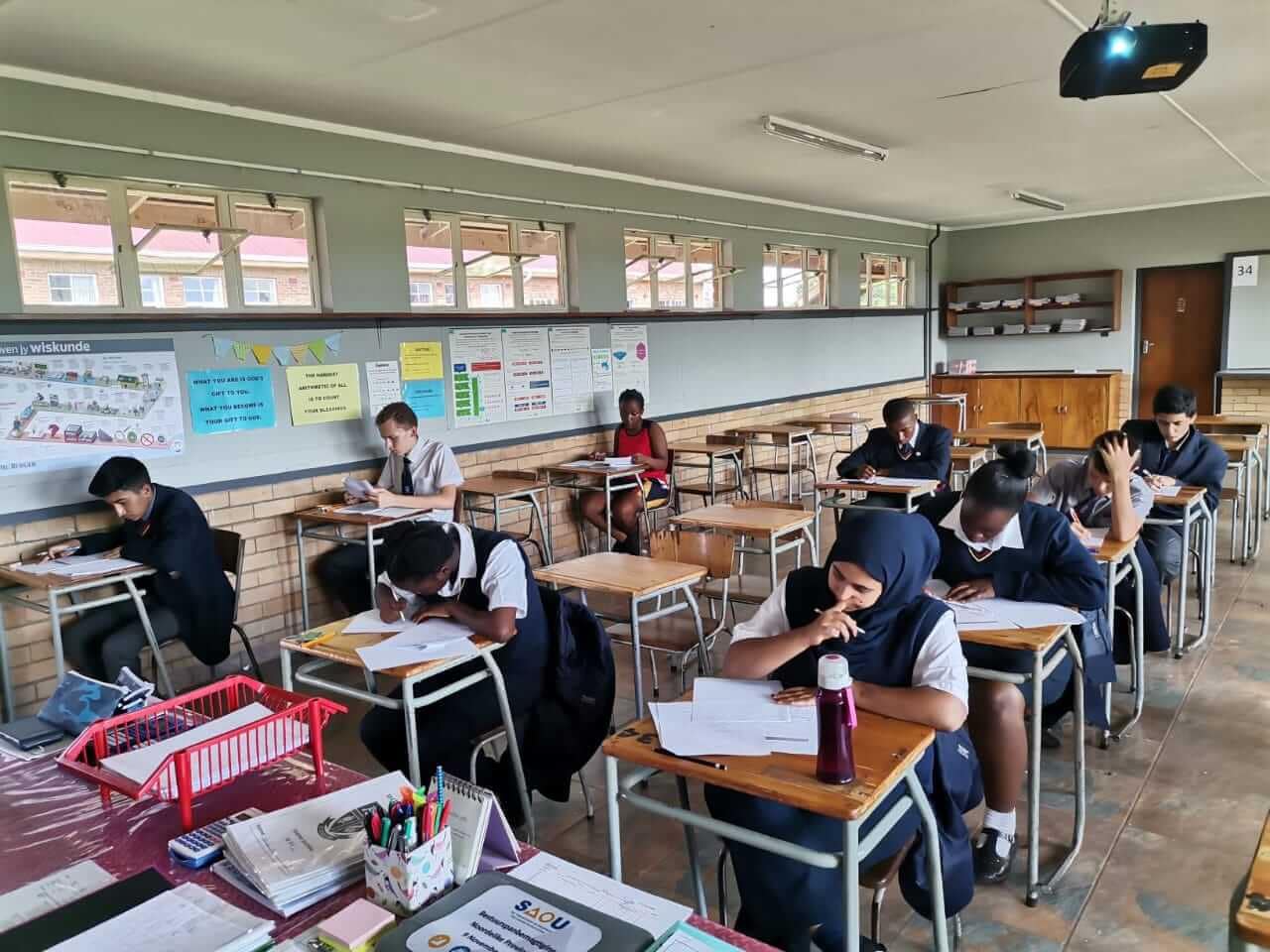 Volksrust HS learners participated in the South African Maths Olympiad ...