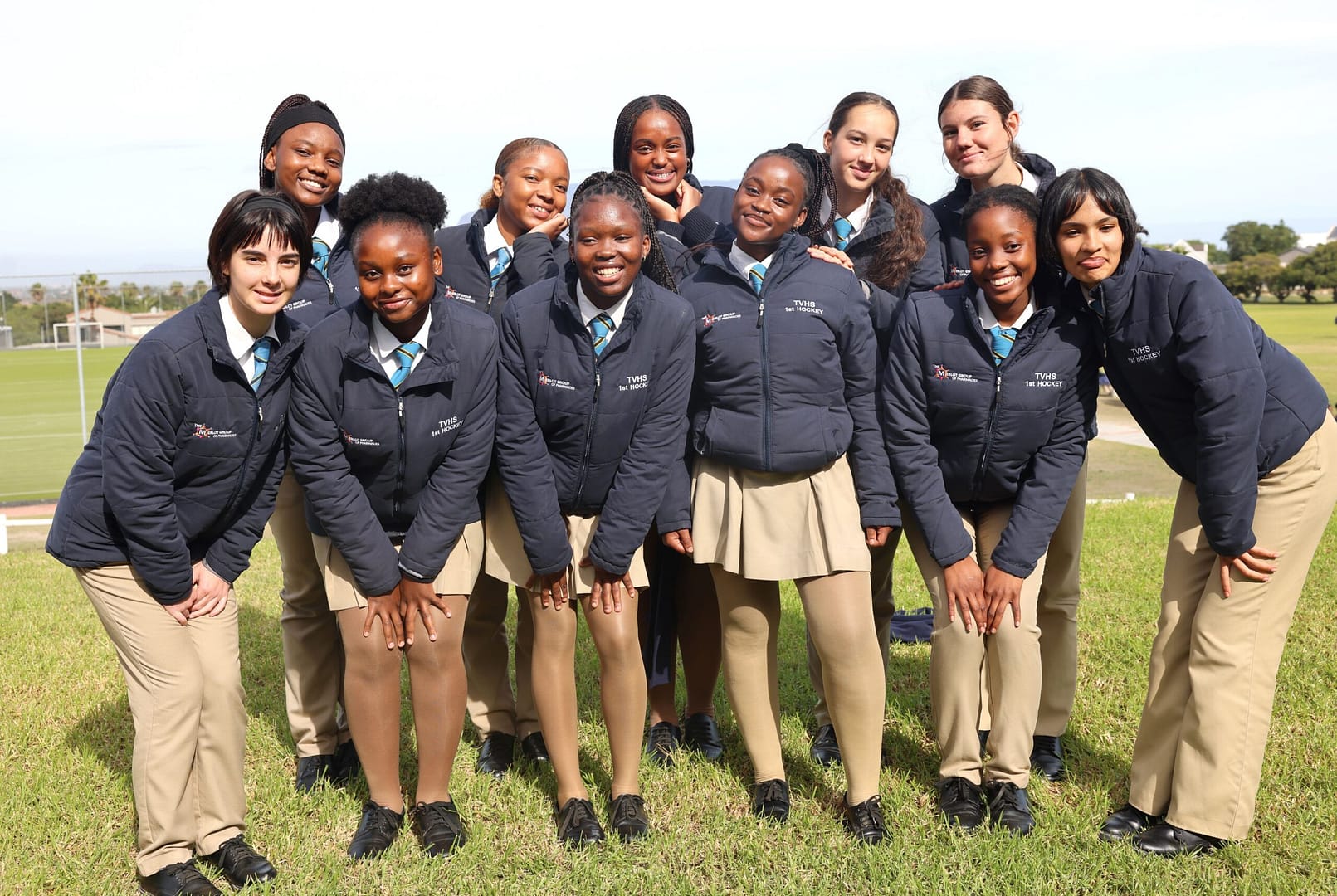 Table View High School First Teams Sporting Their New Winter Jackets ...